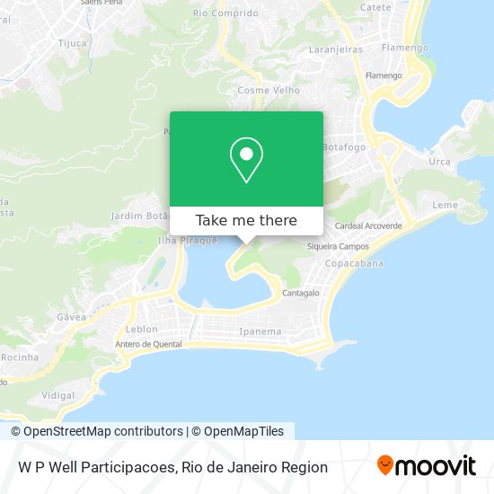 W P Well Participacoes map