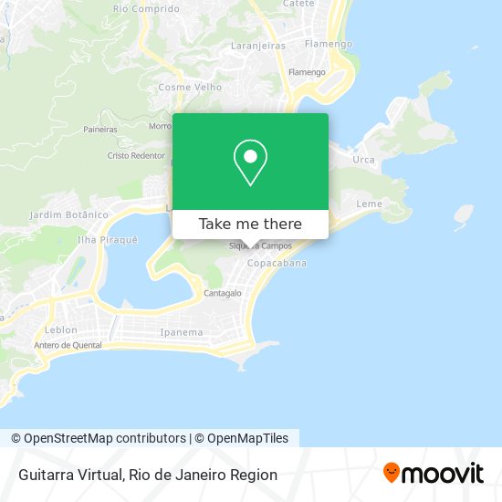 Guitarra Virtual map