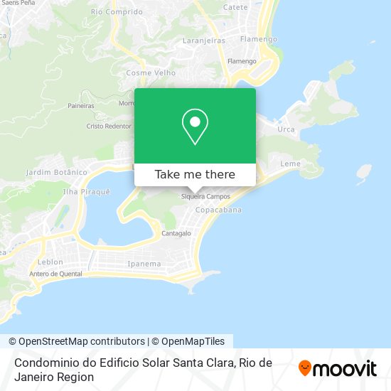 Condominio do Edificio Solar Santa Clara map