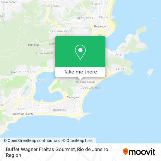 Buffet Wagner Freitas Gourmet map