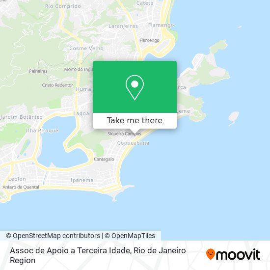 Assoc de Apoio a Terceira Idade map