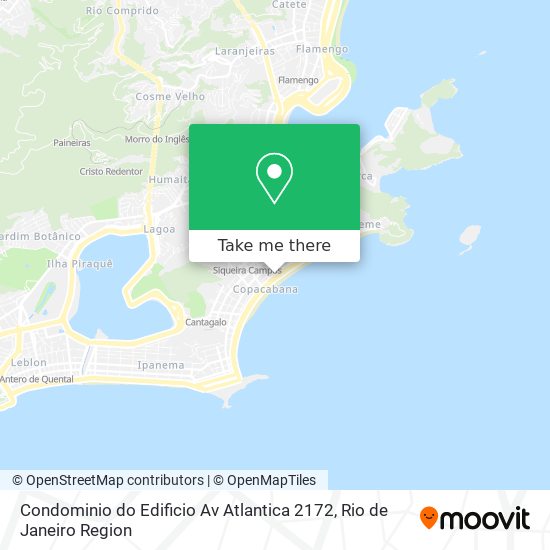 Condominio do Edificio Av Atlantica 2172 map