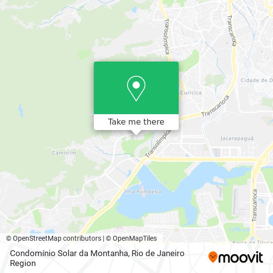 Condomínio Solar da Montanha map