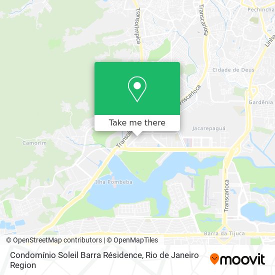Condomínio Soleil Barra Résidence map