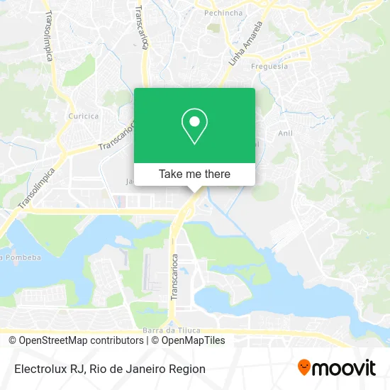 Electrolux RJ map