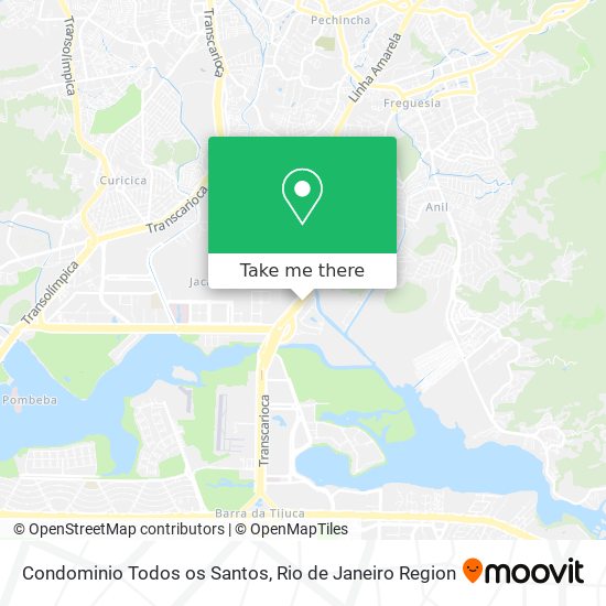 Condominio Todos os Santos map