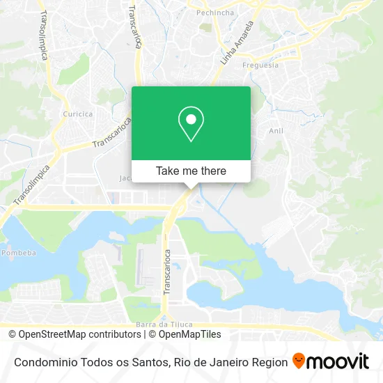 Condominio Todos os Santos map