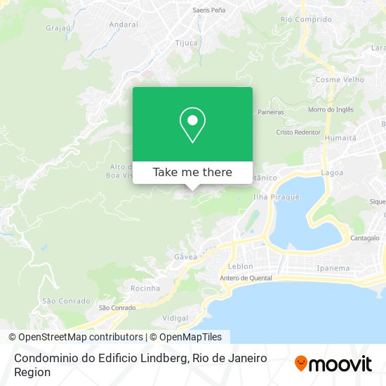 Condominio do Edificio Lindberg map