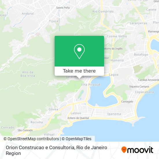 Orion Construcao e Consultoria map