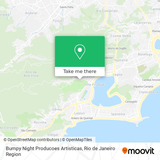 Bumpy Night Producoes Artisticas map