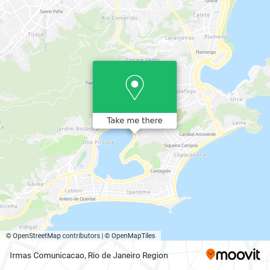 Mapa Irmas Comunicacao