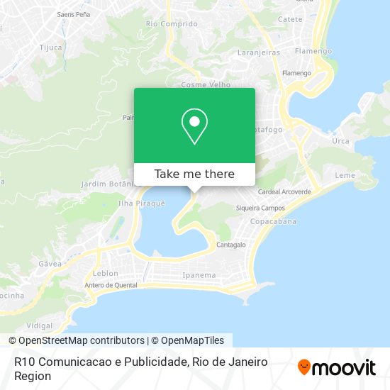 Mapa R10 Comunicacao e Publicidade