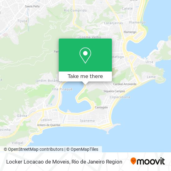 Locker Locacao de Moveis map