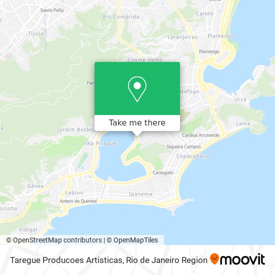 Taregue Producoes Artisticas map