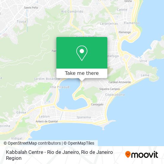 Kabbalah Centre - Rio de Janeiro map