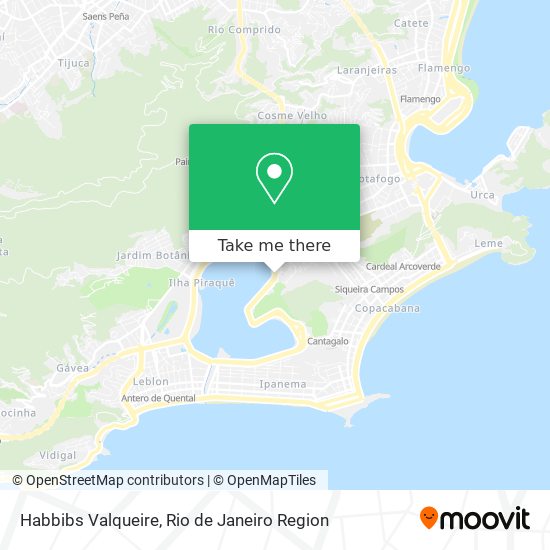 Mapa Habbibs Valqueire