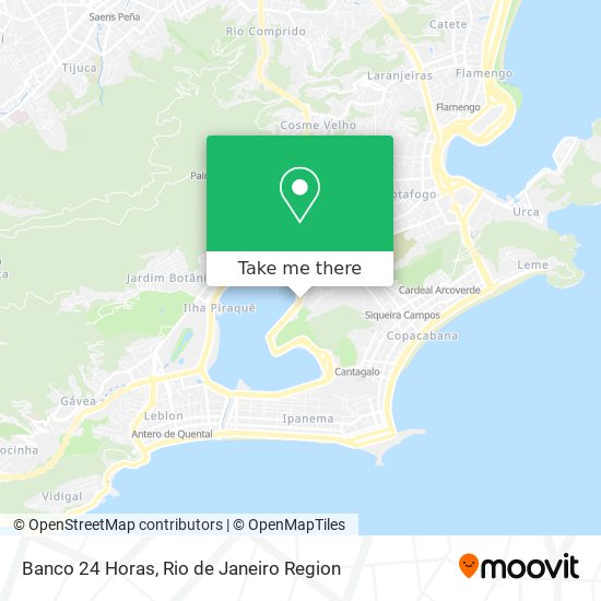 Mapa Banco 24 Horas