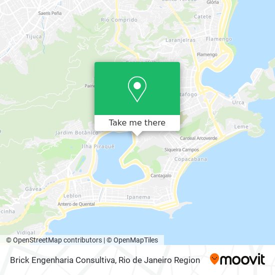 Mapa Brick Engenharia Consultiva