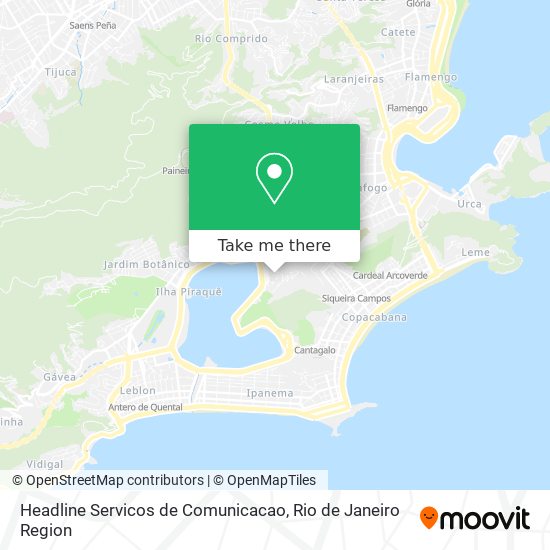Headline Servicos de Comunicacao map