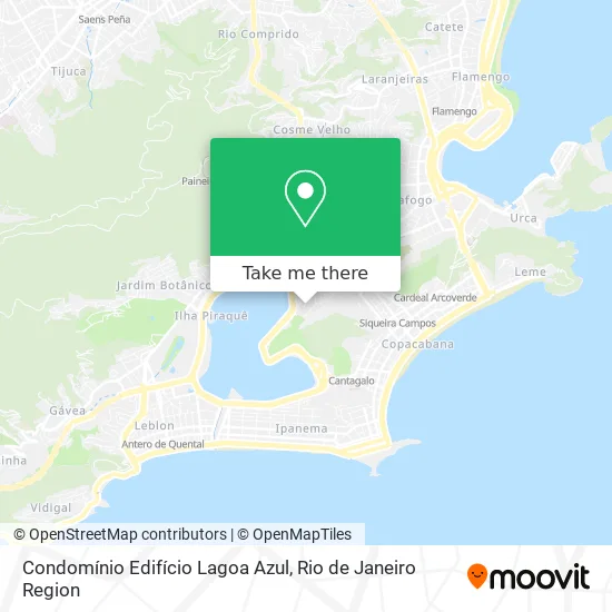 Condomínio Edifício Lagoa Azul map