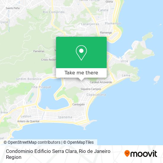 Mapa Condominio Edificio Serra Clara