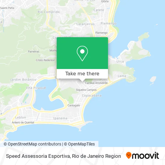 Speed Assessoria Esportiva map