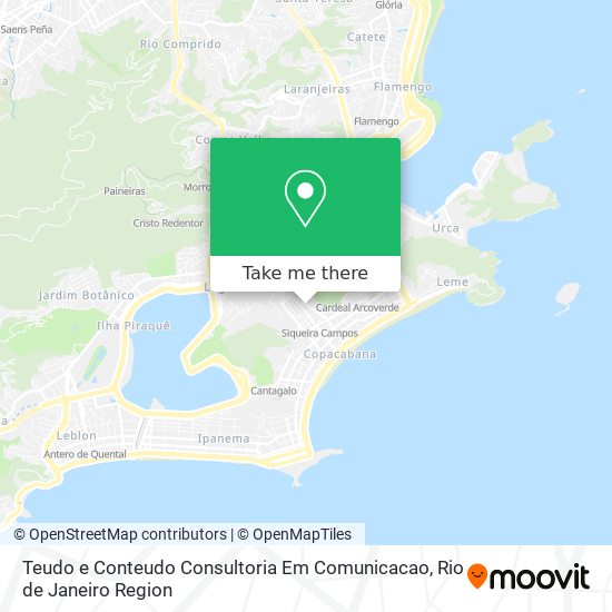 Teudo e Conteudo Consultoria Em Comunicacao map
