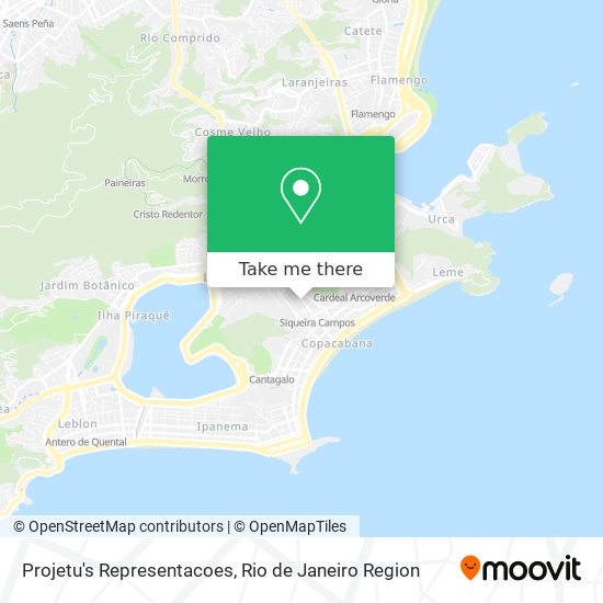 Mapa Projetu's Representacoes