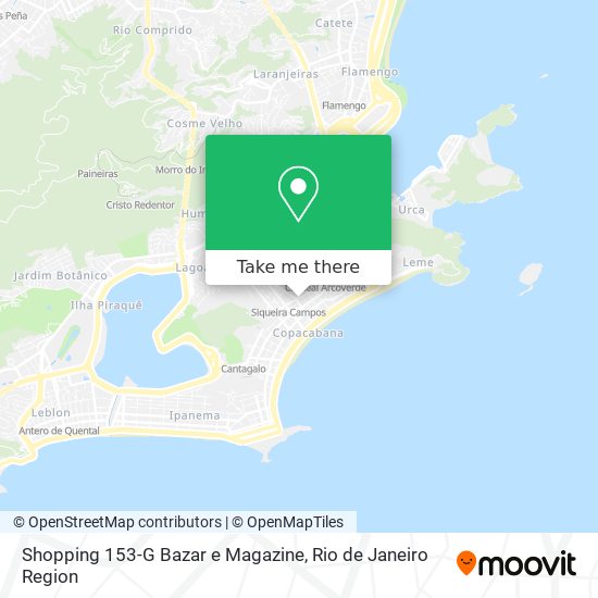 Mapa Shopping 153-G Bazar e Magazine