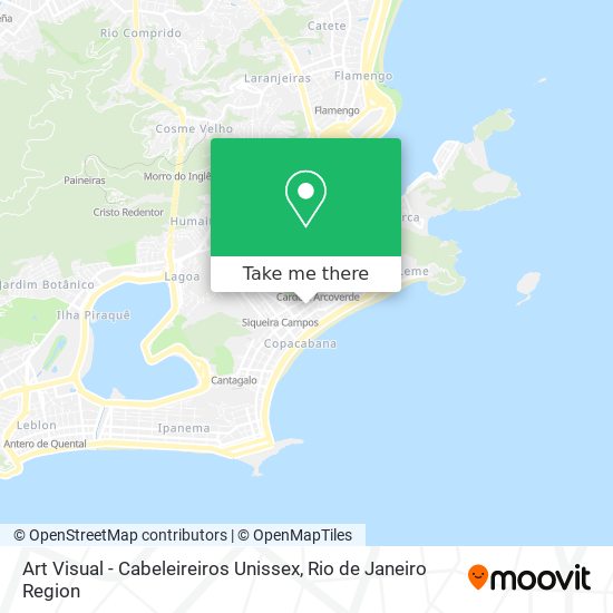 Art Visual - Cabeleireiros Unissex map