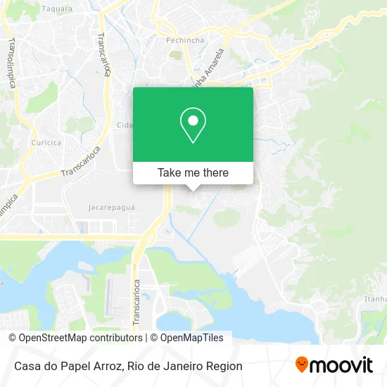 Casa do Papel Arroz map