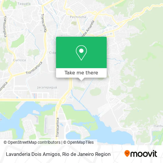 Lavanderia Dois Amigos map