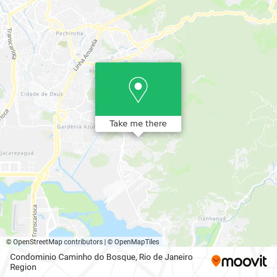 Condominio Caminho do Bosque map