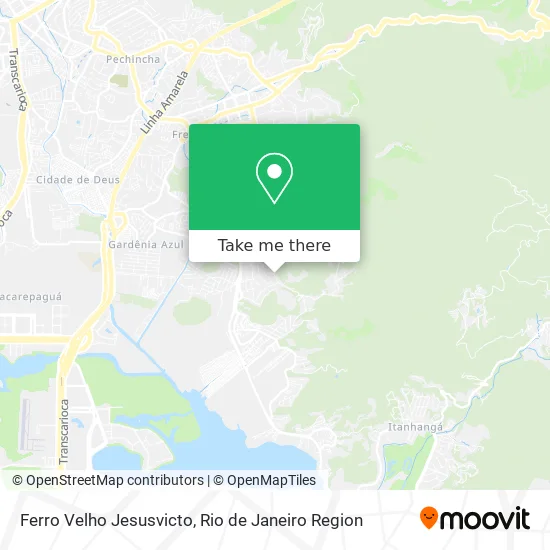 Ferro Velho Jesusvicto map