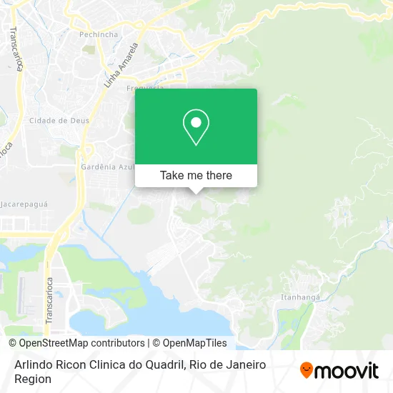 Arlindo Ricon Clinica do Quadril map