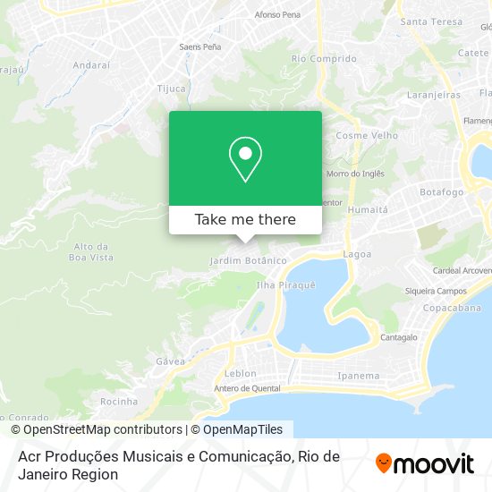 Acr Produções Musicais e Comunicação map