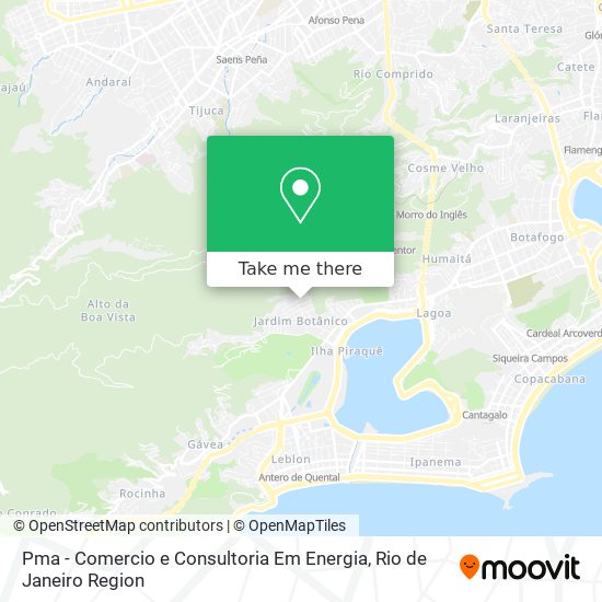 Pma - Comercio e Consultoria Em Energia map