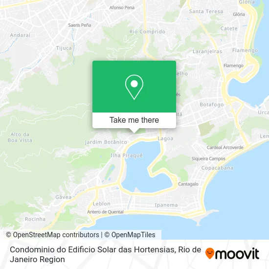 Condominio do Edificio Solar das Hortensias map