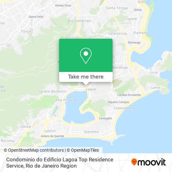 Condominio do Edificio Lagoa Top Residence Service map