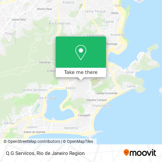 Q.G Servicos map