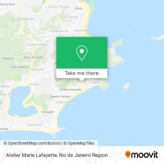 Atelier Marie Lafayette map