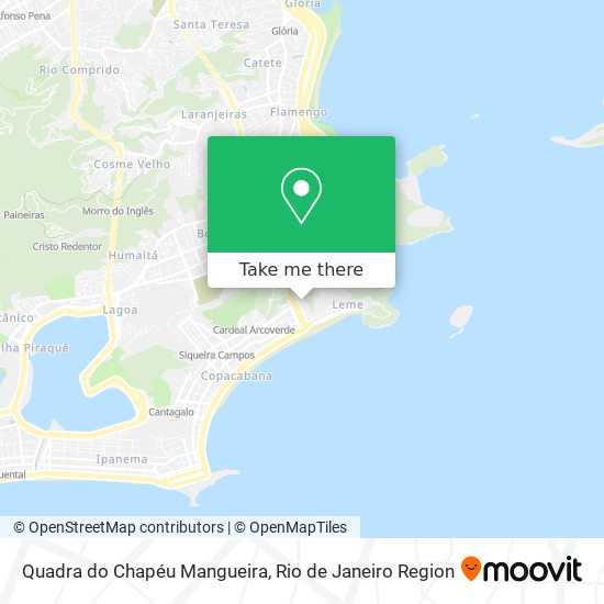 Quadra do Chapéu Mangueira map