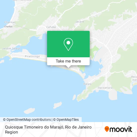 Quiosque Timoneiro do Marajó map