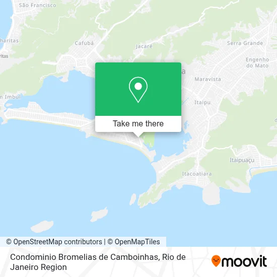 Condominio Bromelias de Camboinhas map