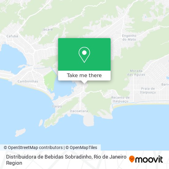 Distribuidora de Bebidas Sobradinho map