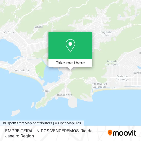 EMPREITEIRA UNIDOS VENCEREMOS map