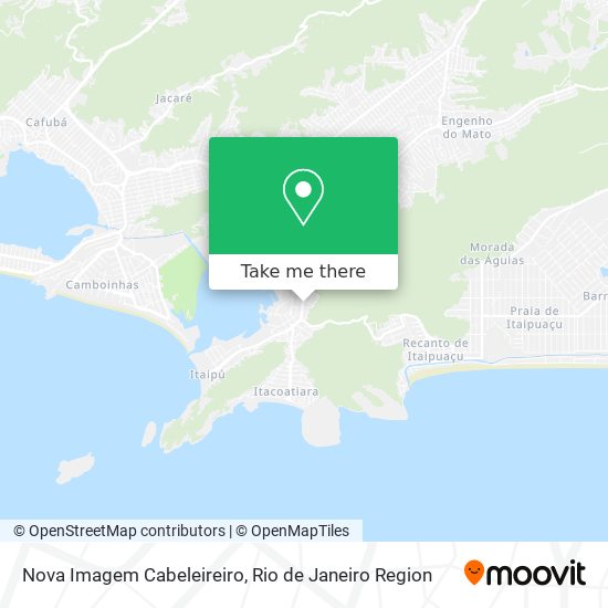 Nova Imagem Cabeleireiro map