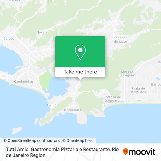 Tutti Amici Gastronomia Pizzaria e Restaurante map
