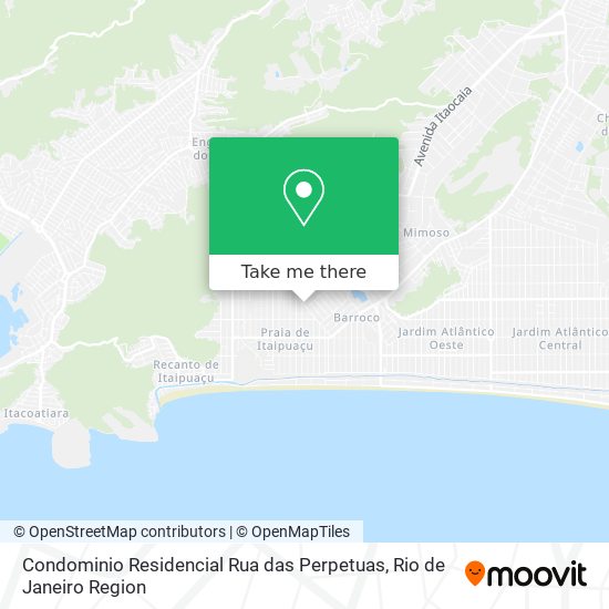 Condominio Residencial Rua das Perpetuas map