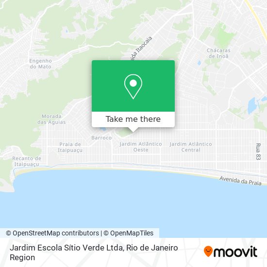 Jardim Escola Sítio Verde Ltda map